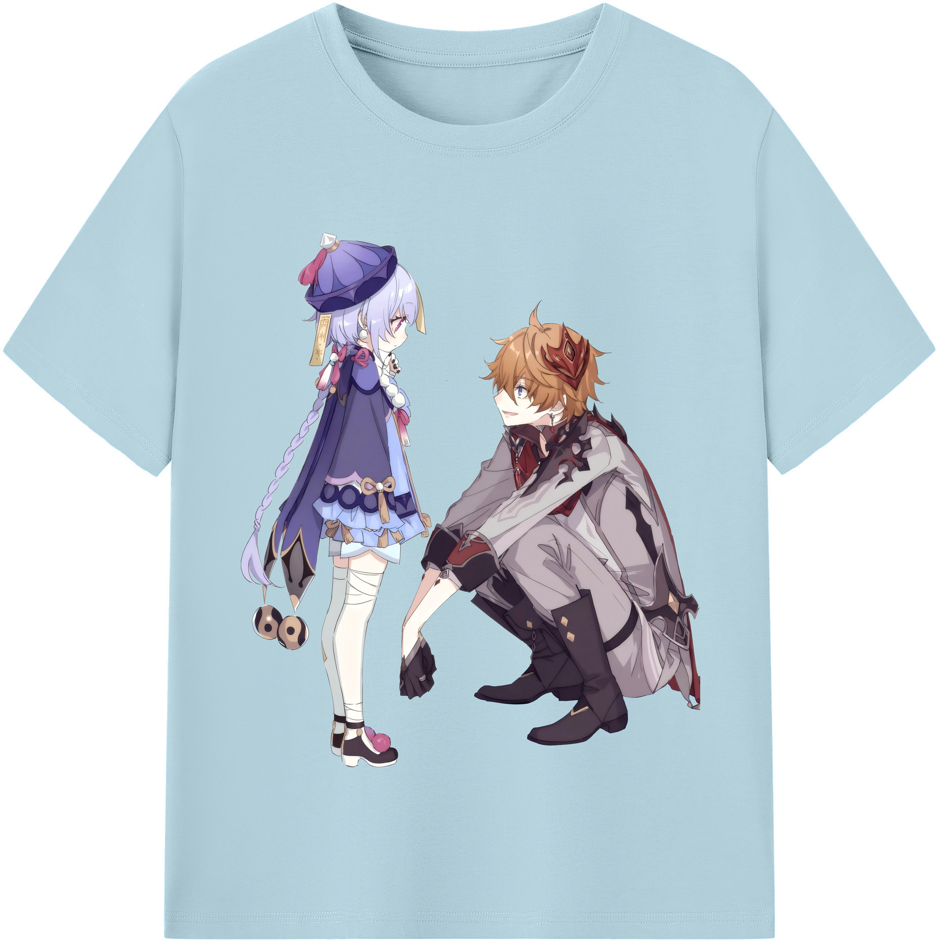 げんし神 七七 なな  genshin Nana 綿100％半袖Tシャツ（フロントプリント）